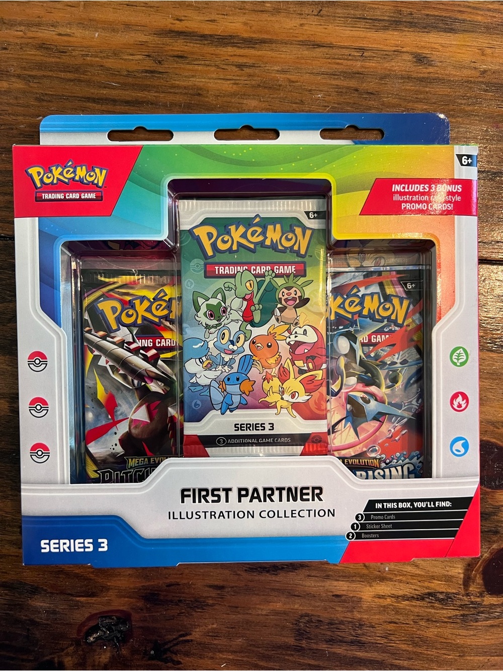 Authentic Sealed Pokemon First Partner series 3
